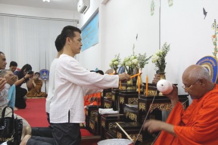 พิธีทำบุญครบรอบ๓ปี